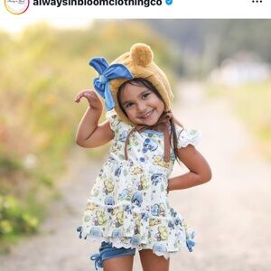 Always in Bloom Winnie Pooh Boutique girls